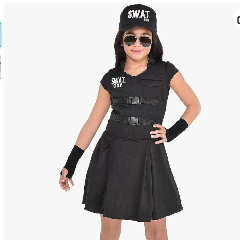 KIDS S.W.A.T. Cop Costume